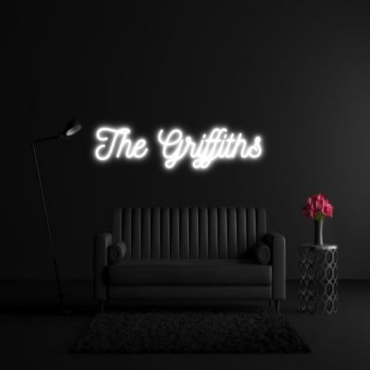 CREATE YOUR OWN WEDDING NEON SIGN The Griffiths