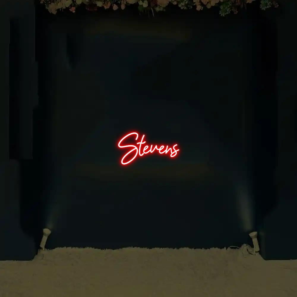 CREATE YOUR OWN WEDDING NEON SIGN Stevens