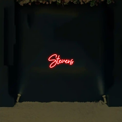 CREATE YOUR OWN WEDDING NEON SIGN Stevens