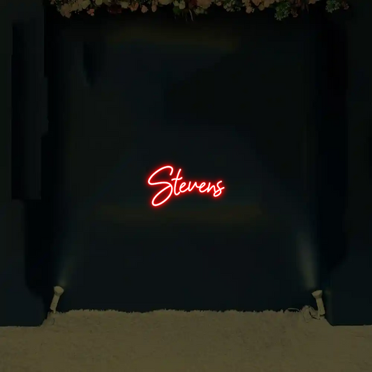CREATE YOUR OWN WEDDING NEON SIGN Stevens