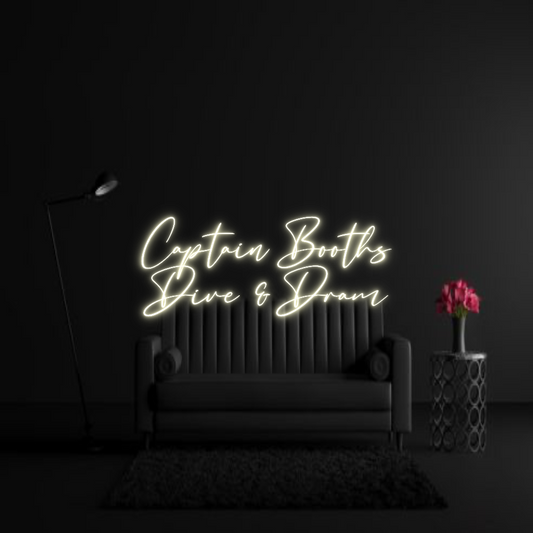 CREATE YOUR OWN WEDDING NEON SIGN Captain Booth...