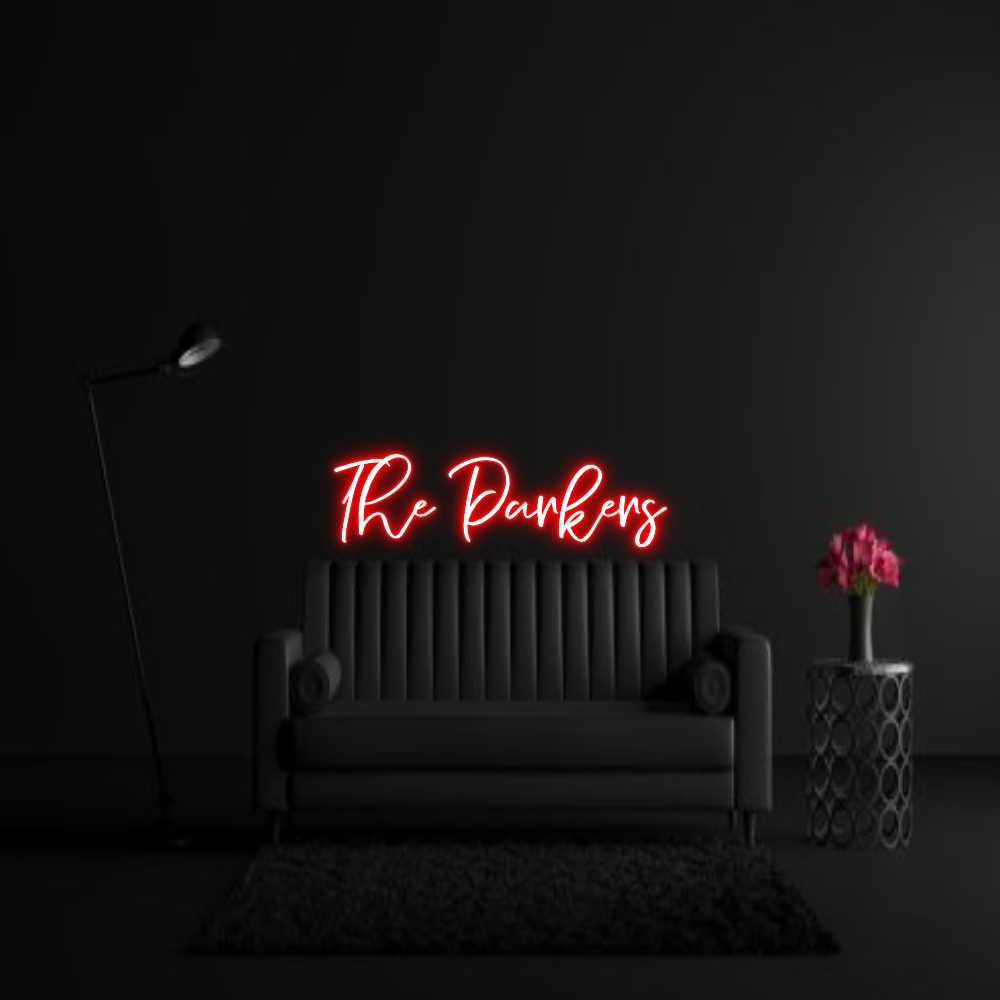 CREATE YOUR OWN WEDDING NEON SIGN The Parkers