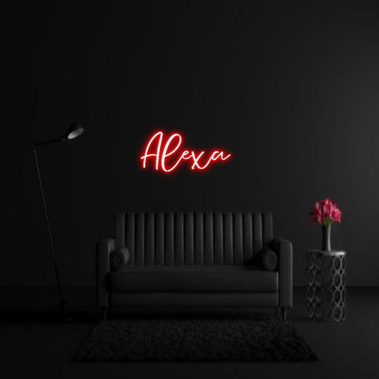 CREATE YOUR OWN WEDDING NEON SIGN Alexa