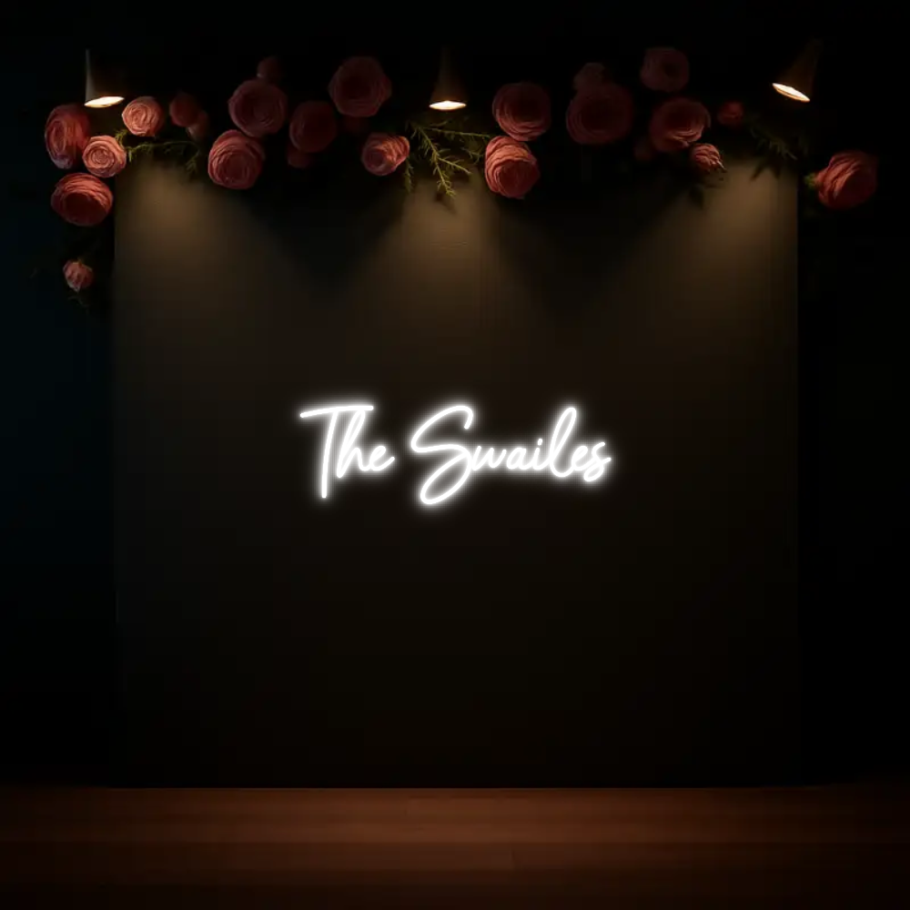 CREATE YOUR OWN WEDDING NEON SIGN The Swailes