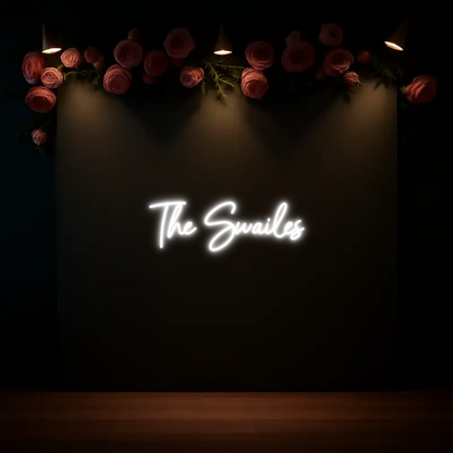 CREATE YOUR OWN WEDDING NEON SIGN The Swailes