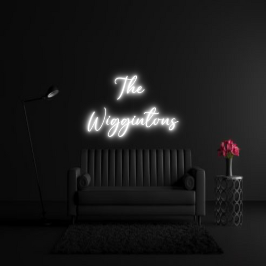 CREATE YOUR OWN WEDDING NEON SIGN The 
Wiggint...