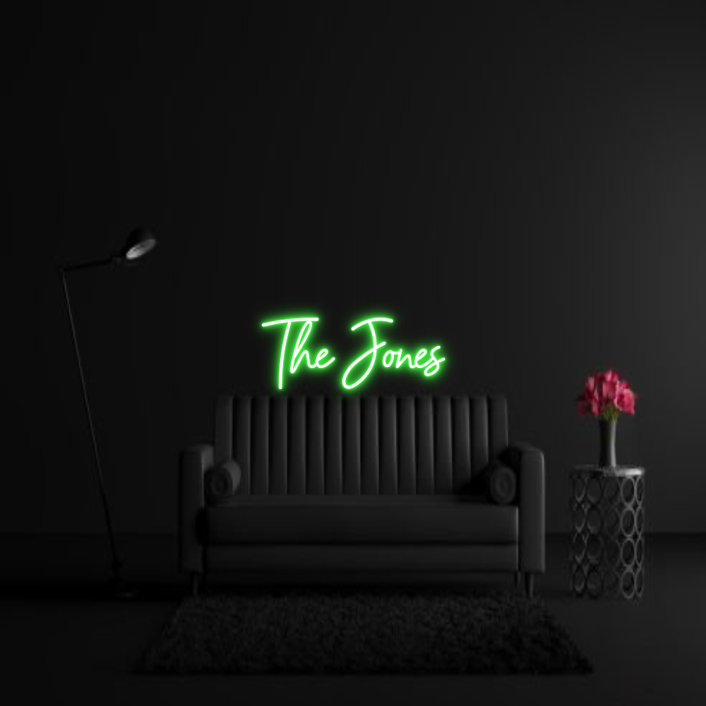 CREATE YOUR OWN WEDDING NEON SIGN The Jones