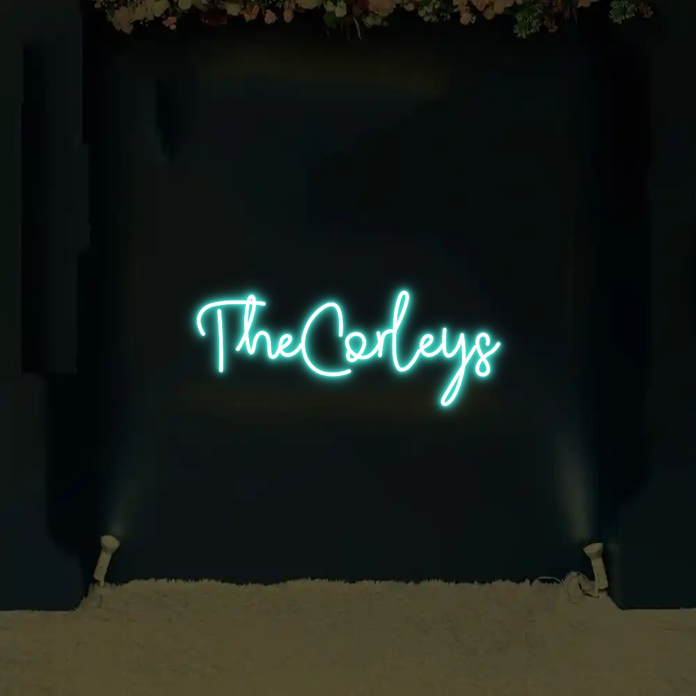 CREATE YOUR OWN WEDDING NEON SIGN TheCorleys
