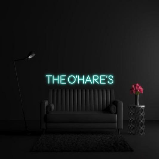 CREATE YOUR OWN WEDDING NEON SIGN The O’Hare’s