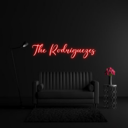 CREATE YOUR OWN WEDDING NEON SIGN The Rodriguezes