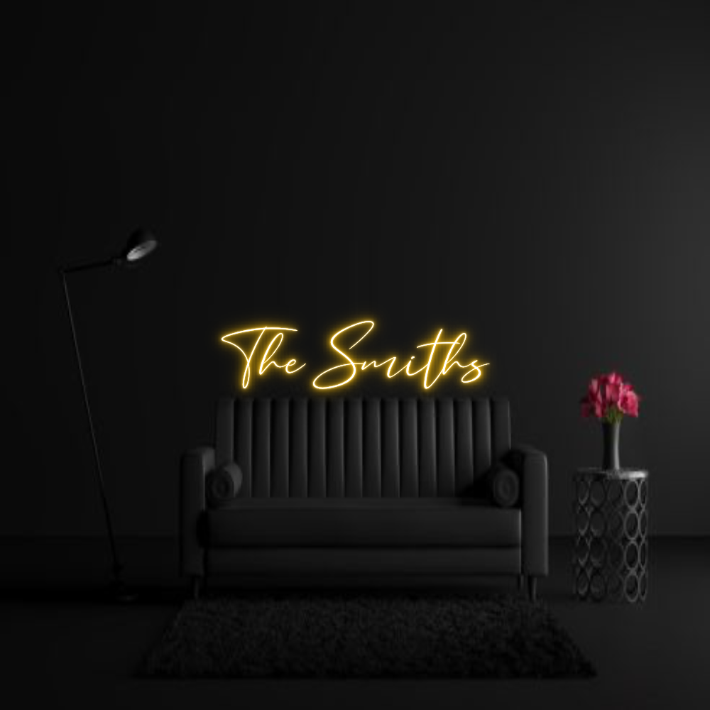 CREATE YOUR OWN WEDDING NEON SIGN The Smiths