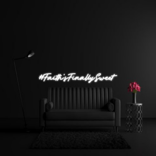 CREATE YOUR OWN WEDDING NEON SIGN #Faith’sFinal...