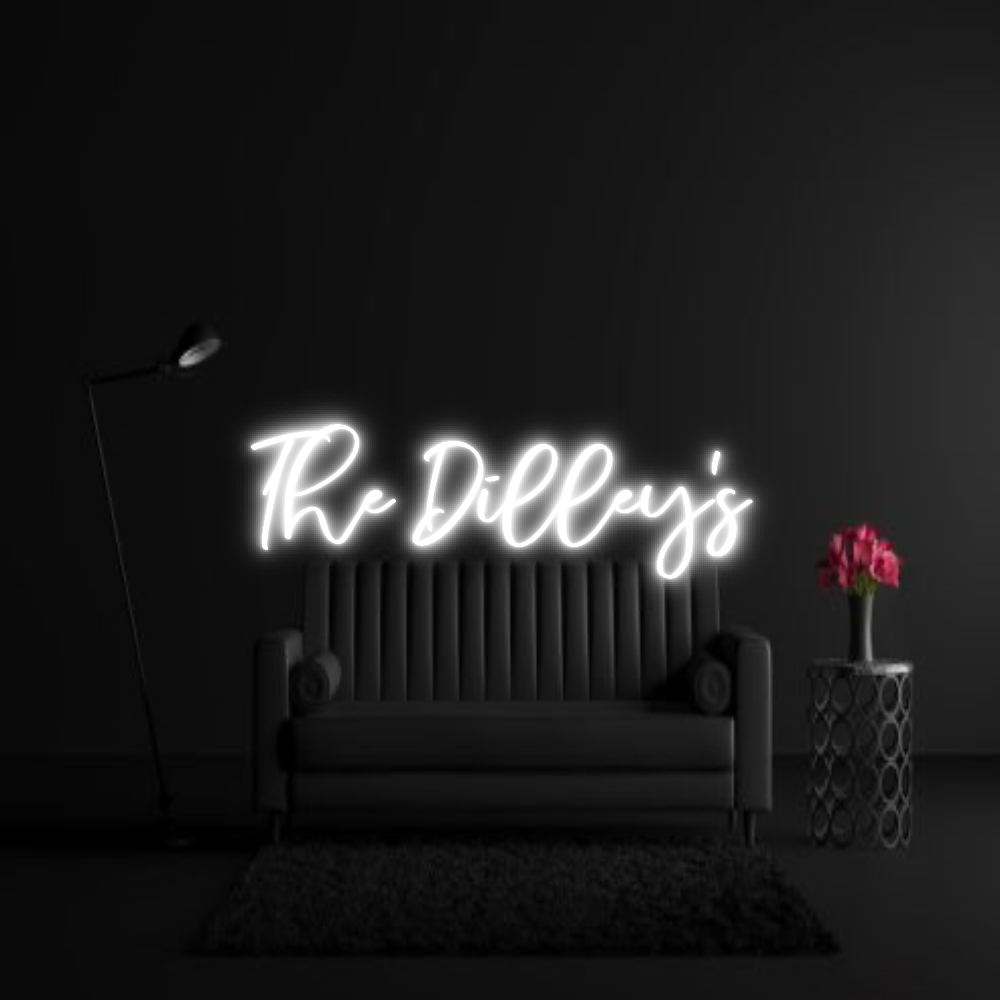 CREATE YOUR OWN WEDDING NEON SIGN The Dilley’s