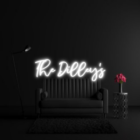 CREATE YOUR OWN WEDDING NEON SIGN The Dilley’s