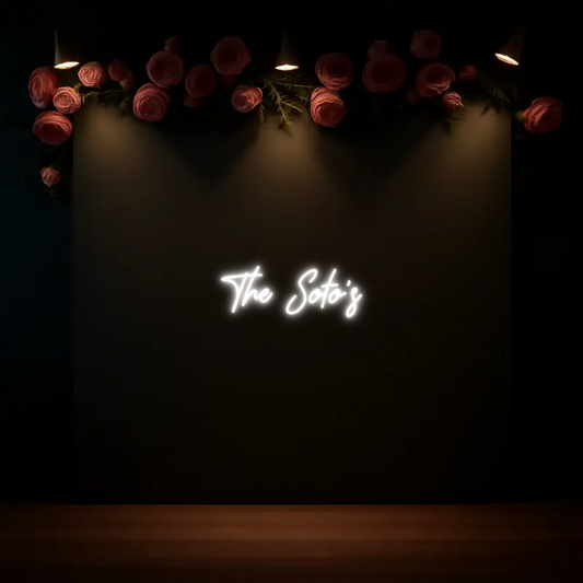 CREATE YOUR OWN WEDDING NEON SIGN The Soto’s