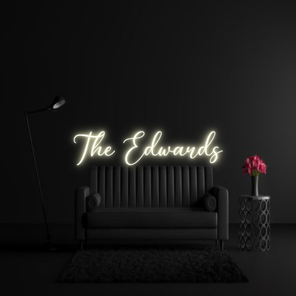 CREATE YOUR OWN WEDDING NEON SIGN The Edwards