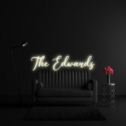 CREATE YOUR OWN WEDDING NEON SIGN The Edwards