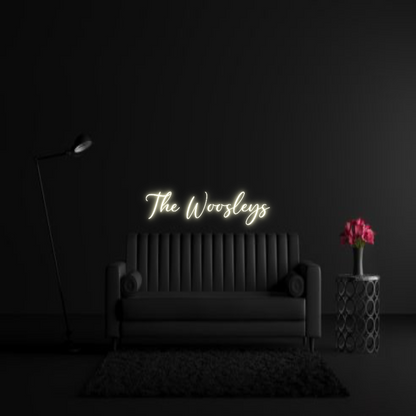 CREATE YOUR OWN WEDDING NEON SIGN The Woosleys