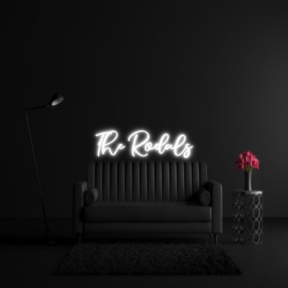 CREATE YOUR OWN WEDDING NEON SIGN The Rodals