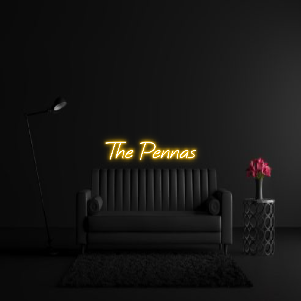 CREATE YOUR OWN WEDDING NEON SIGN The Pennas