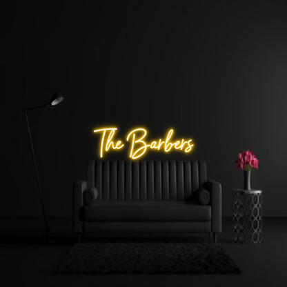CREATE YOUR OWN WEDDING NEON SIGN The Barbers