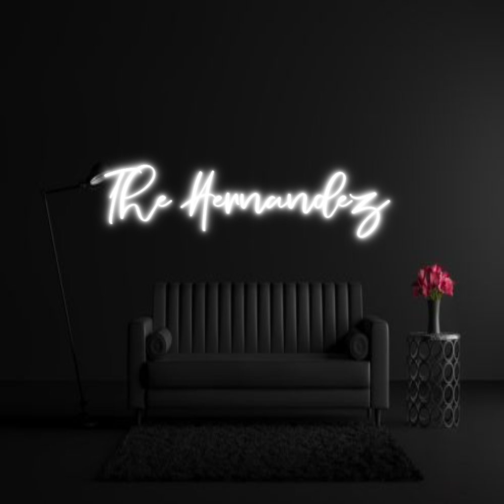 CREATE YOUR OWN WEDDING NEON SIGN The Hernandez