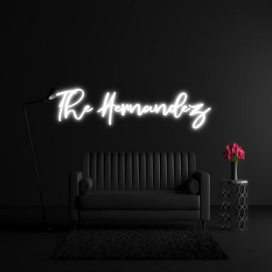 CREATE YOUR OWN WEDDING NEON SIGN The Hernandez
