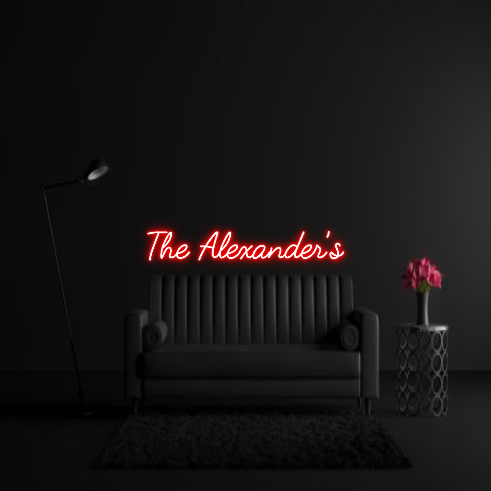 CREATE YOUR OWN WEDDING NEON SIGN The Alexander...