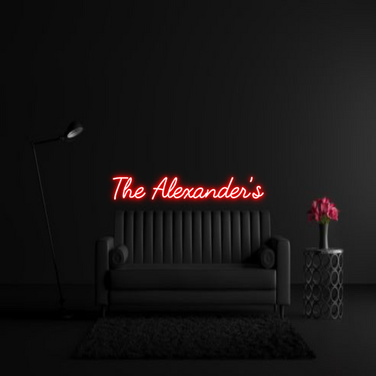 CREATE YOUR OWN WEDDING NEON SIGN The Alexander...