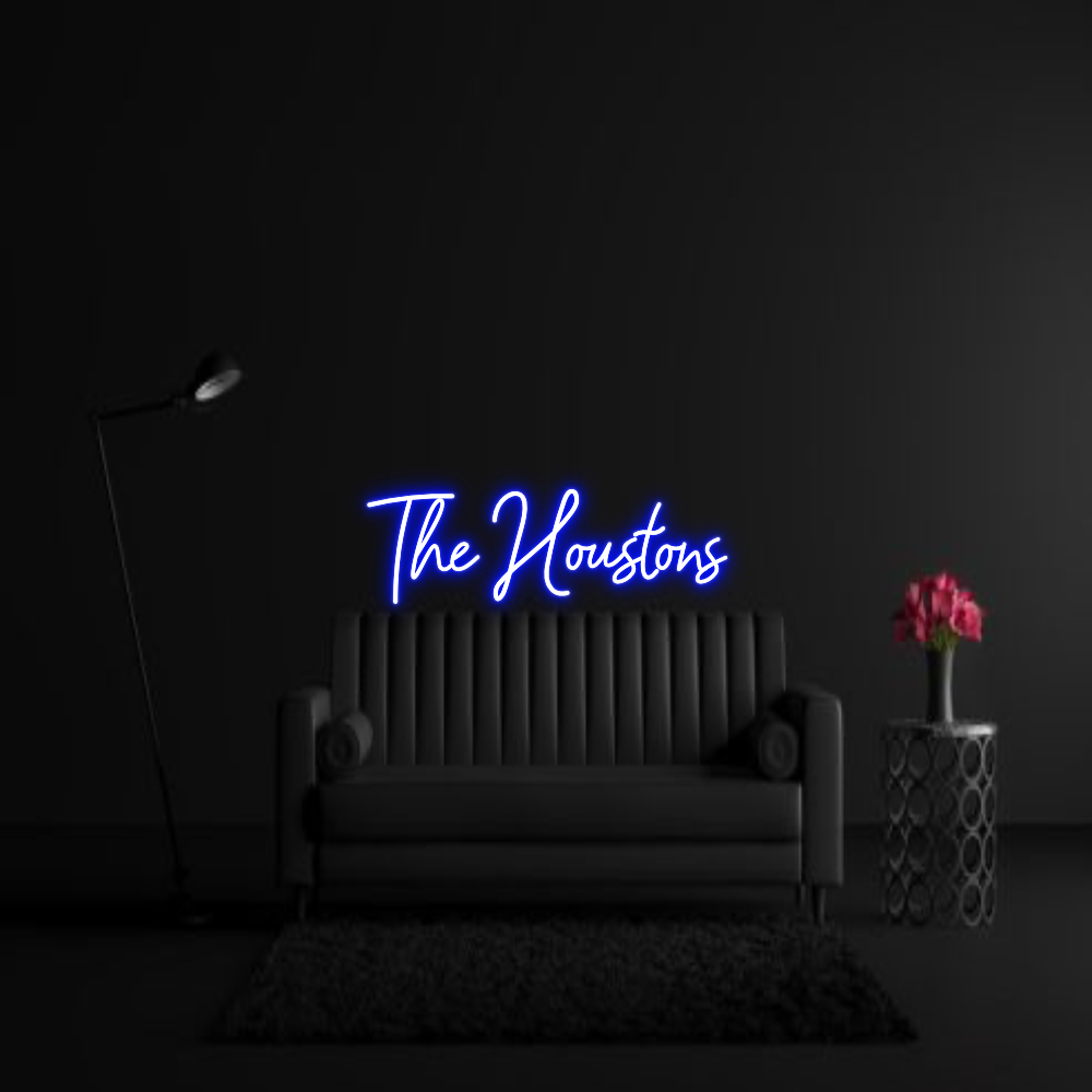 CREATE YOUR OWN WEDDING NEON SIGN The Houstons