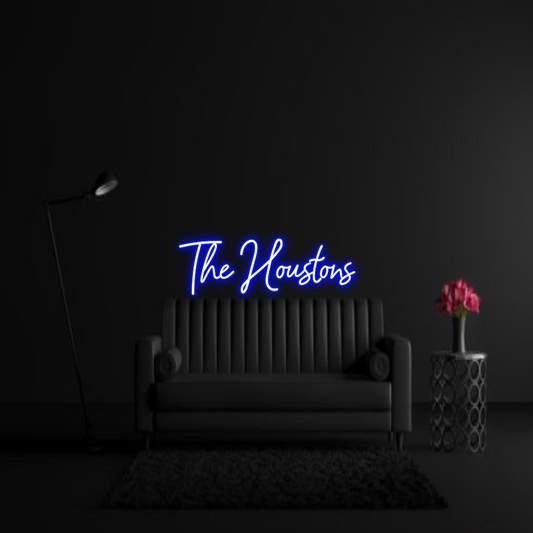 CREATE YOUR OWN WEDDING NEON SIGN The Houstons