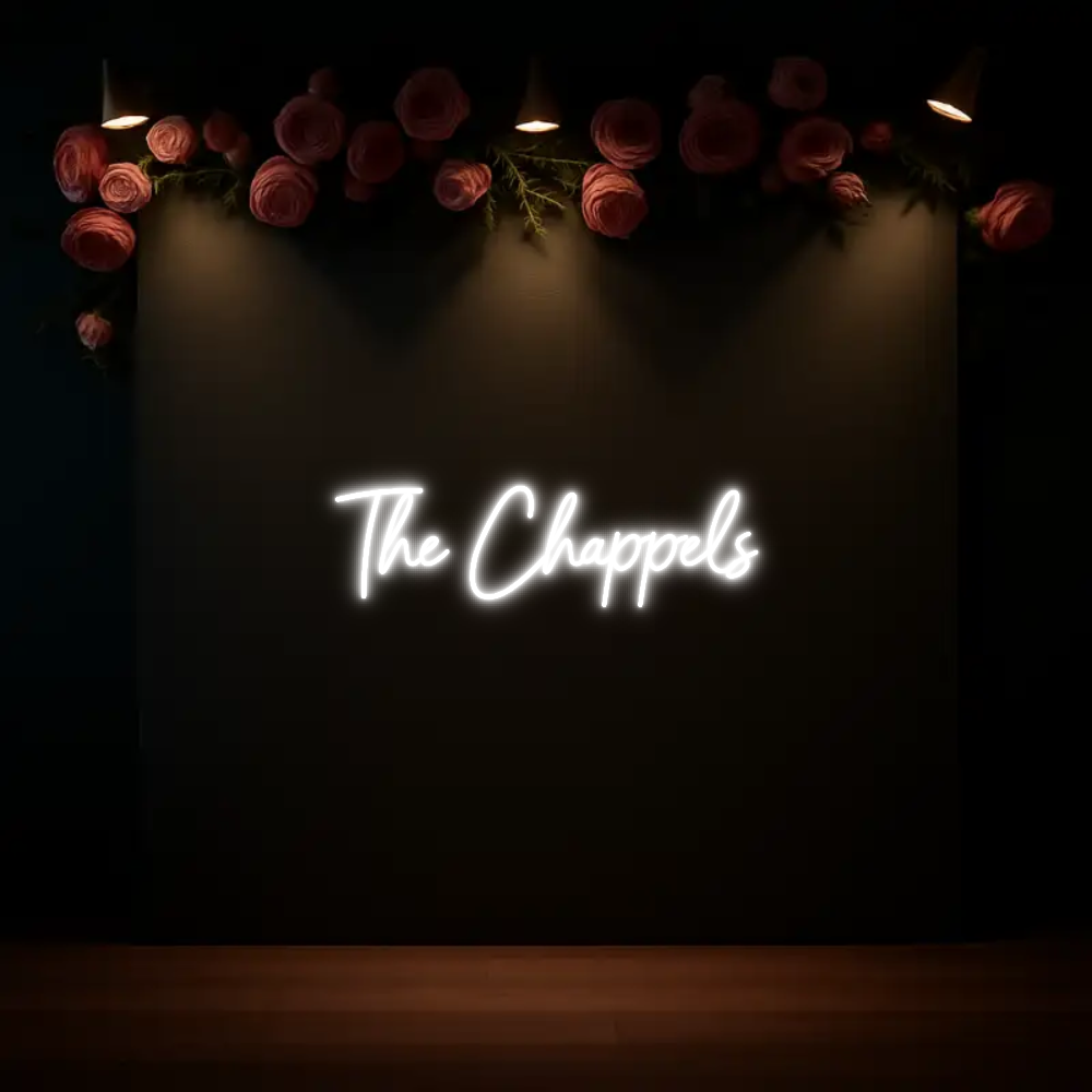 CREATE YOUR OWN WEDDING NEON SIGN The Chappels