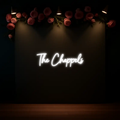 CREATE YOUR OWN WEDDING NEON SIGN The Chappels