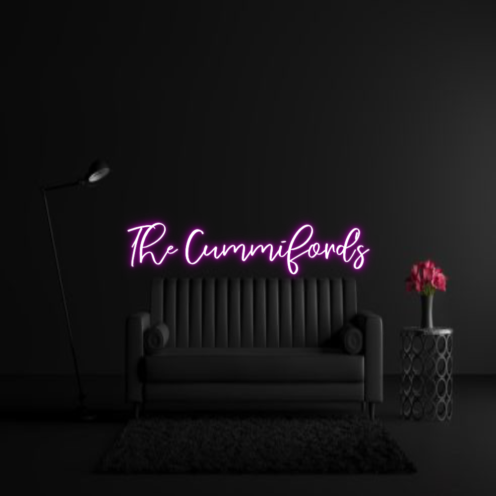 CREATE YOUR OWN WEDDING NEON SIGN The Cummiford’s