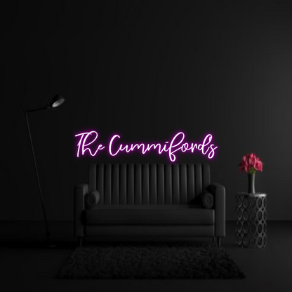 CREATE YOUR OWN WEDDING NEON SIGN The Cummiford’s