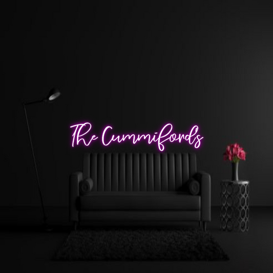 CREATE YOUR OWN WEDDING NEON SIGN The Cummiford’s