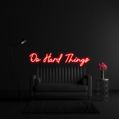CREATE YOUR OWN WEDDING NEON SIGN Do Hard Things