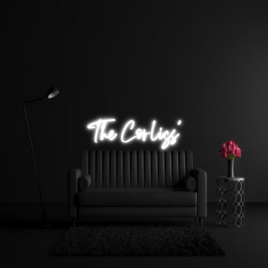 CREATE YOUR OWN WEDDING NEON SIGN The Corliss’