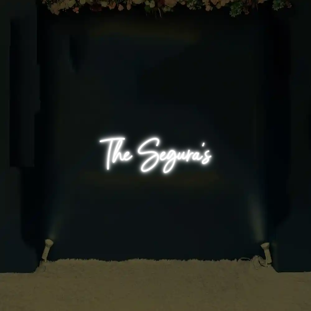 CREATE YOUR OWN WEDDING NEON SIGN The Segura’s