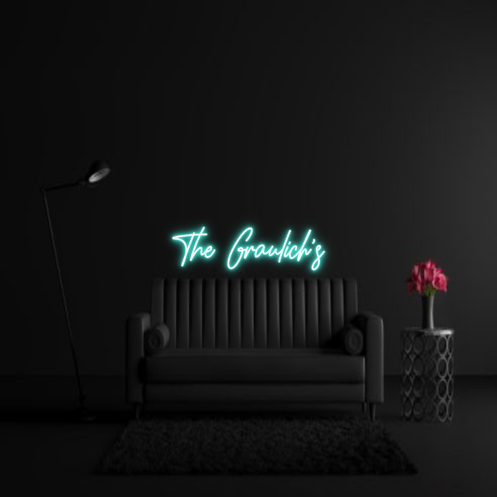 CREATE YOUR OWN WEDDING NEON SIGN The Graulich’s