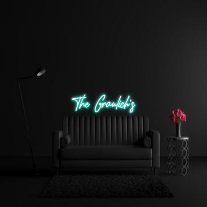 CREATE YOUR OWN WEDDING NEON SIGN The Graulich’s