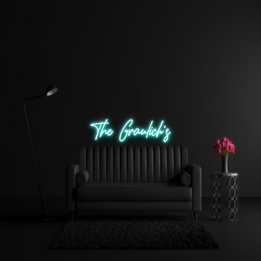 CREATE YOUR OWN WEDDING NEON SIGN The Graulich’s