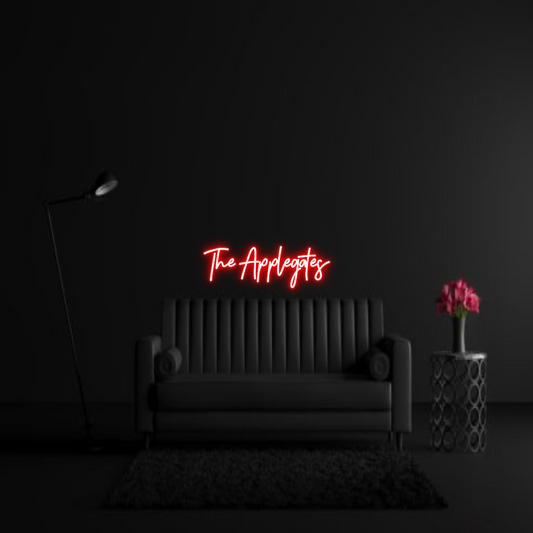 CREATE YOUR OWN WEDDING NEON SIGN The Applegates