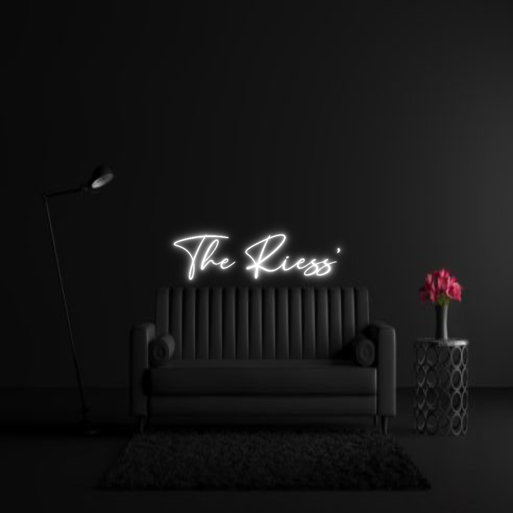 CREATE YOUR OWN WEDDING NEON SIGN The Riess’