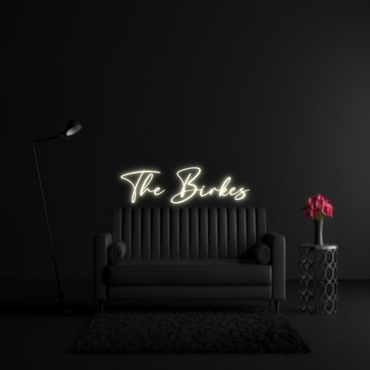 CREATE YOUR OWN WEDDING NEON SIGN The Birkes