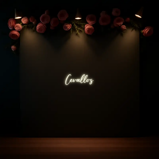 CREATE YOUR OWN WEDDING NEON SIGN Cevallos