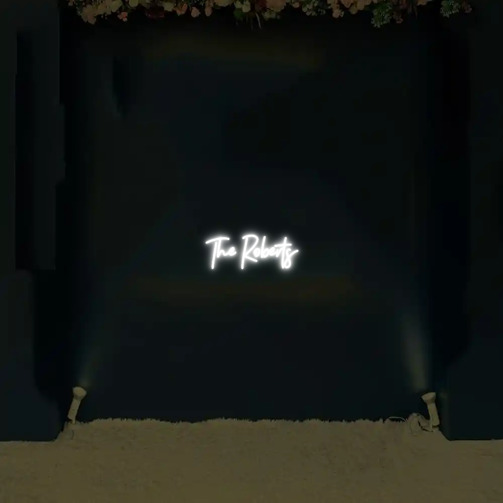 CREATE YOUR OWN WEDDING NEON SIGN The Roberts