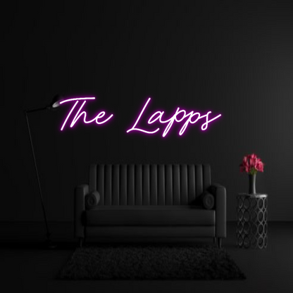 CREATE YOUR OWN WEDDING NEON SIGN The Lapps