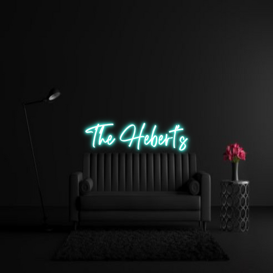 CREATE YOUR OWN WEDDING NEON SIGN The Hebert’s