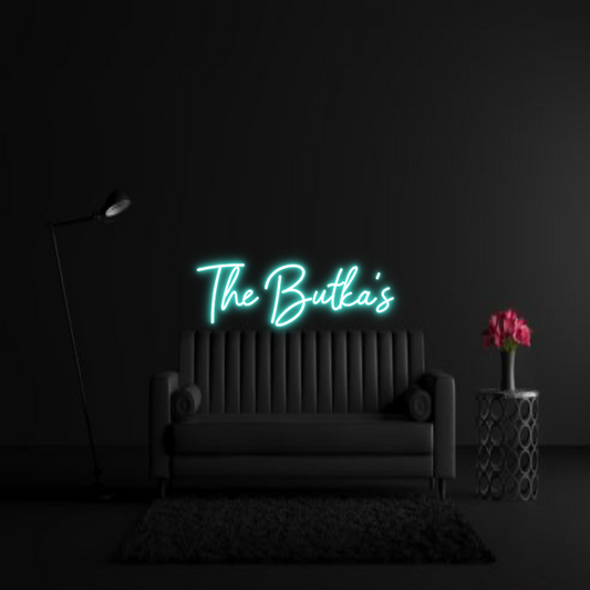 CREATE YOUR OWN WEDDING NEON SIGN The Butka’s